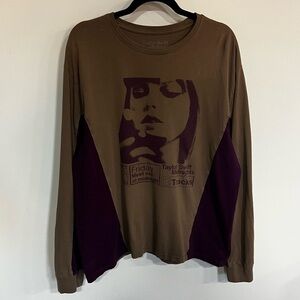 Taylor Swift 2022 Midnights Color Block Long Sleeve Pullover